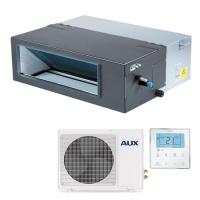 Канальный кондиционер AUX ALMD-H60/5R1B (v2) + XK-05, черный 